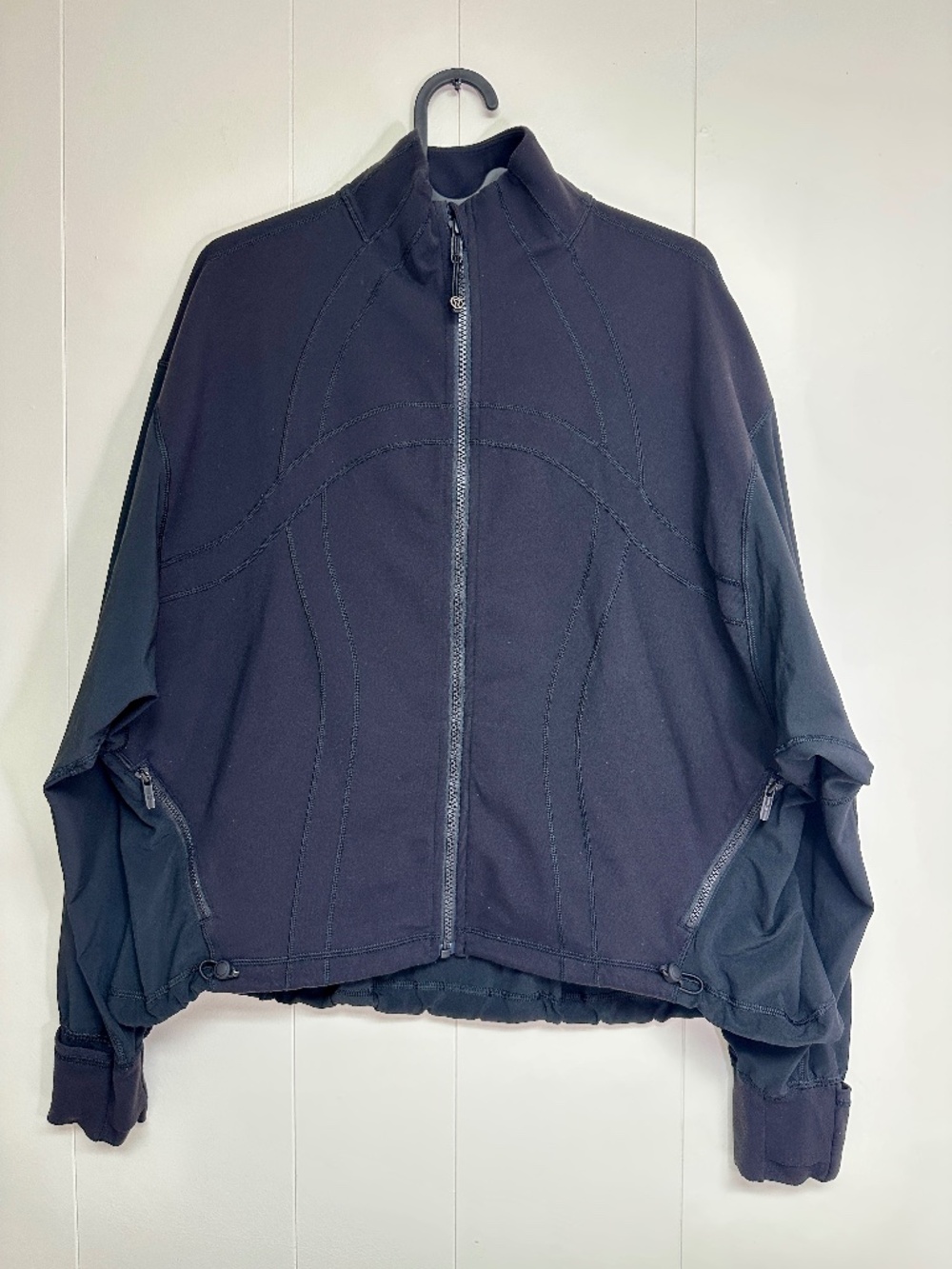 Lululemon Define Relaxed-Fit Jacket *Luon Black Cinch Hem Size 4
